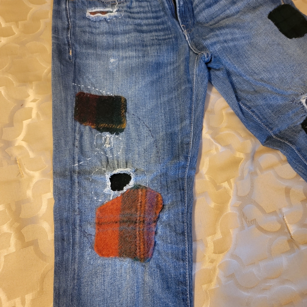 Patchwork Jeans- Rl